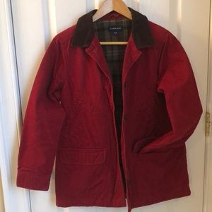 Land’s End Women’s Barn Coat Red